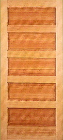 Horizontal 5 Panel Doors